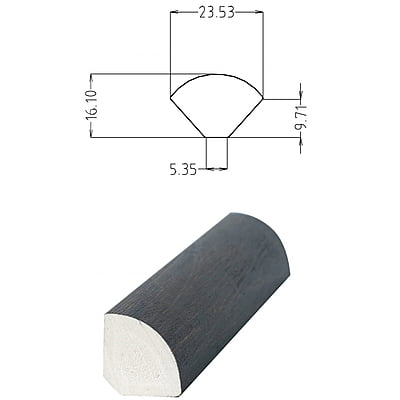 Nroro Flooring - Quarter Round - Vinyl Plank Flooring - Molding Trim Baseboard