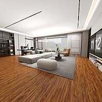Nroro - Brazilian Koa - Commercial Solution - Glue Down - Vinyl Plank Flooring