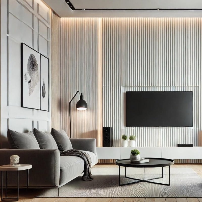 Nroro - Ivory Oak 62AS - Slat Wall Panel Nroro - Ivory Oak 62AS - Slat Wall Panel