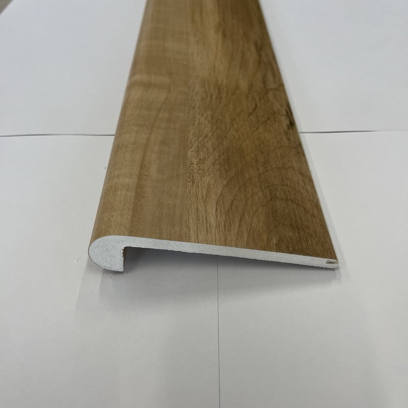Nroro - Natural Wood Maple - Stair Nose 7.0-mm - Flush